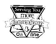 SERVING YOU MORE CONVENIENCE ONLINE