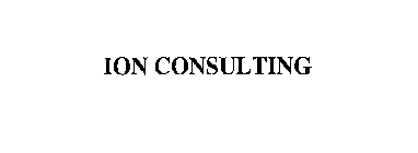 ION CONSULTING