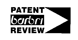 PATENT BARBRI REVIEW