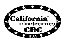 CALIFORNIA ELECTRONICS CEC USA