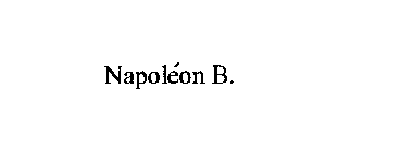 NAPOLEON B.