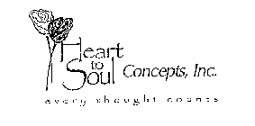 HEART TO SOUL CONCEPTS, INC. EVERY THOUGHT COUNTS
