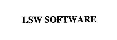LSW SOFTWARE