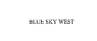 BLUE SKY WEST