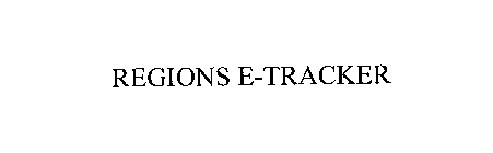 REGIONS E-TRACKER