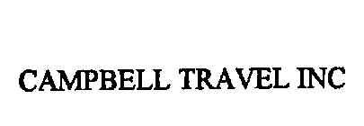 CAMPBELL TRAVEL INC