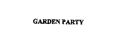 GARDEN PARTY