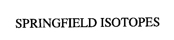 SPRINGFIELD ISOTOPES