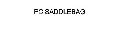 PC SADDLEBAG