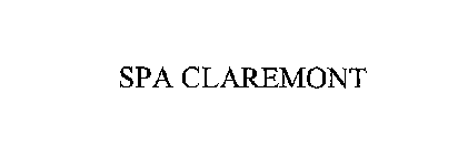 SPA CLAREMONT
