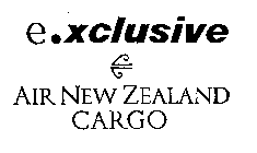 E.XCLUSIVE AIR NEW ZEALAND CARGO
