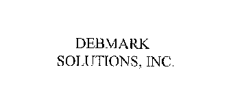 DEBMARK SOLUTIONS, INC.