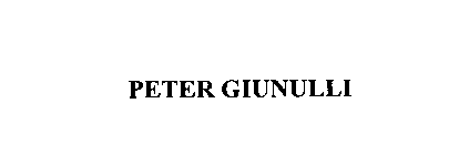 PETER GIUNULLI