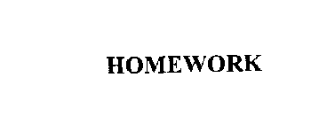 HOMEWORK