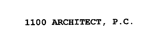 1100 ARCHITECT, P.C.