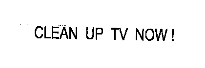CLEAN UP TV NOWI