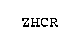ZHCR