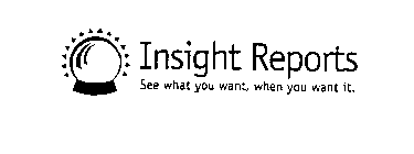 INSIGHT REPORTS SEE WHAT YOU WANT, WHEN YOU WANT IT.