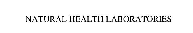 NATURAL HEALTH LABORATORIES