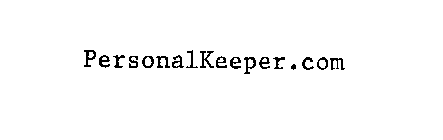 PERSONALKEEPER.COM