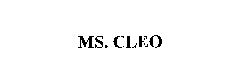 MS. CLEO
