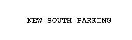 NEW SOUTH PARKING