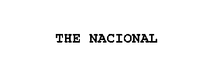 THE NACIONAL