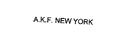 A.K.F. NEW YORK
