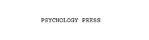 PSYCHOLOGY PRESS
