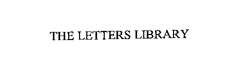 THE LETTERS LIBRARY