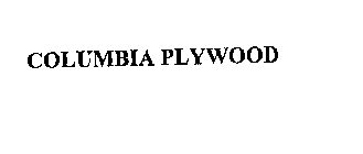COLUMBIA PLYWOOD