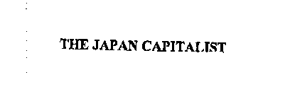 THE JAPAN CAPITALIST
