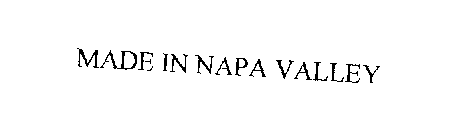 .MADE IN NAPA VALLEY