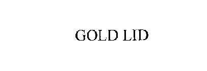 GOLD LID