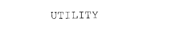 UTILITY