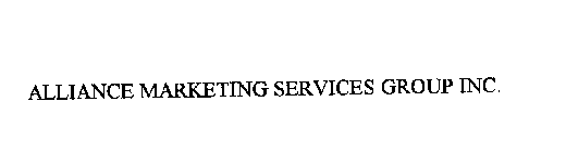 ALLIANCE MARKETING SERVICES GROUP INC.