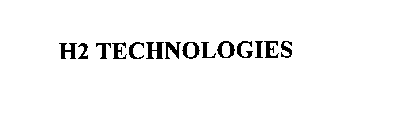 H2 TECHNOLOGIES
