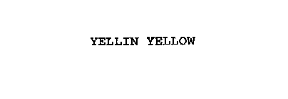 YELLIN YELLOW