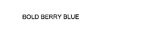 BOLD BERRY BLUE