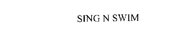SING N SWIM