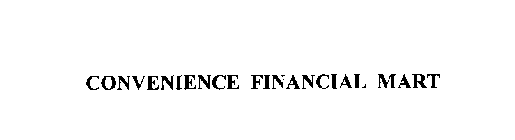 CONVENIENCE FINANCIAL MART