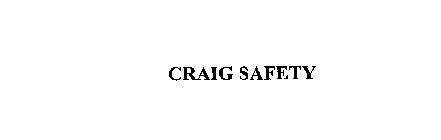 CRAIG SAFETY