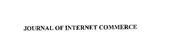 JOURNAL OF INTERNET COMMERCE