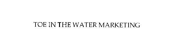 TOE IN THE WATER MARKETING