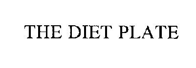 THE DIET PLATE