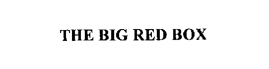 THE BIG RED BOX