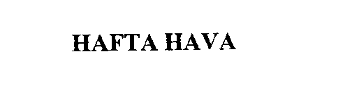 HAFTA HAVA