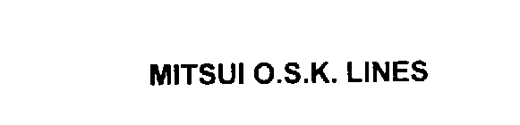 MITSUI O.S.K. LINES