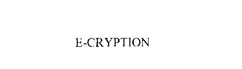 E-CRYPTION