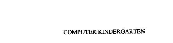 COMPUTER KINDERGARTEN